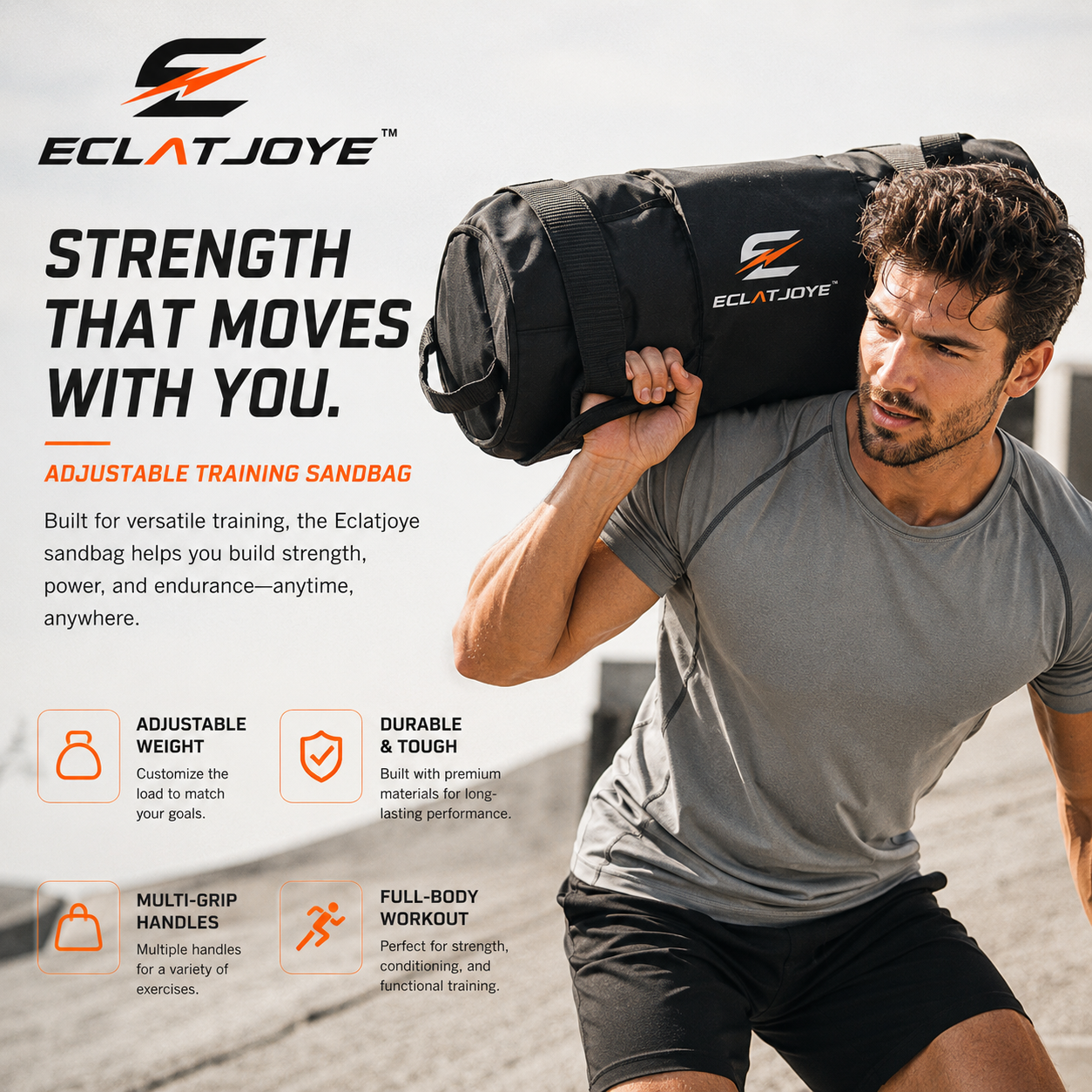 ECLATJOYE™ TitanFlex Tactical Sandbag