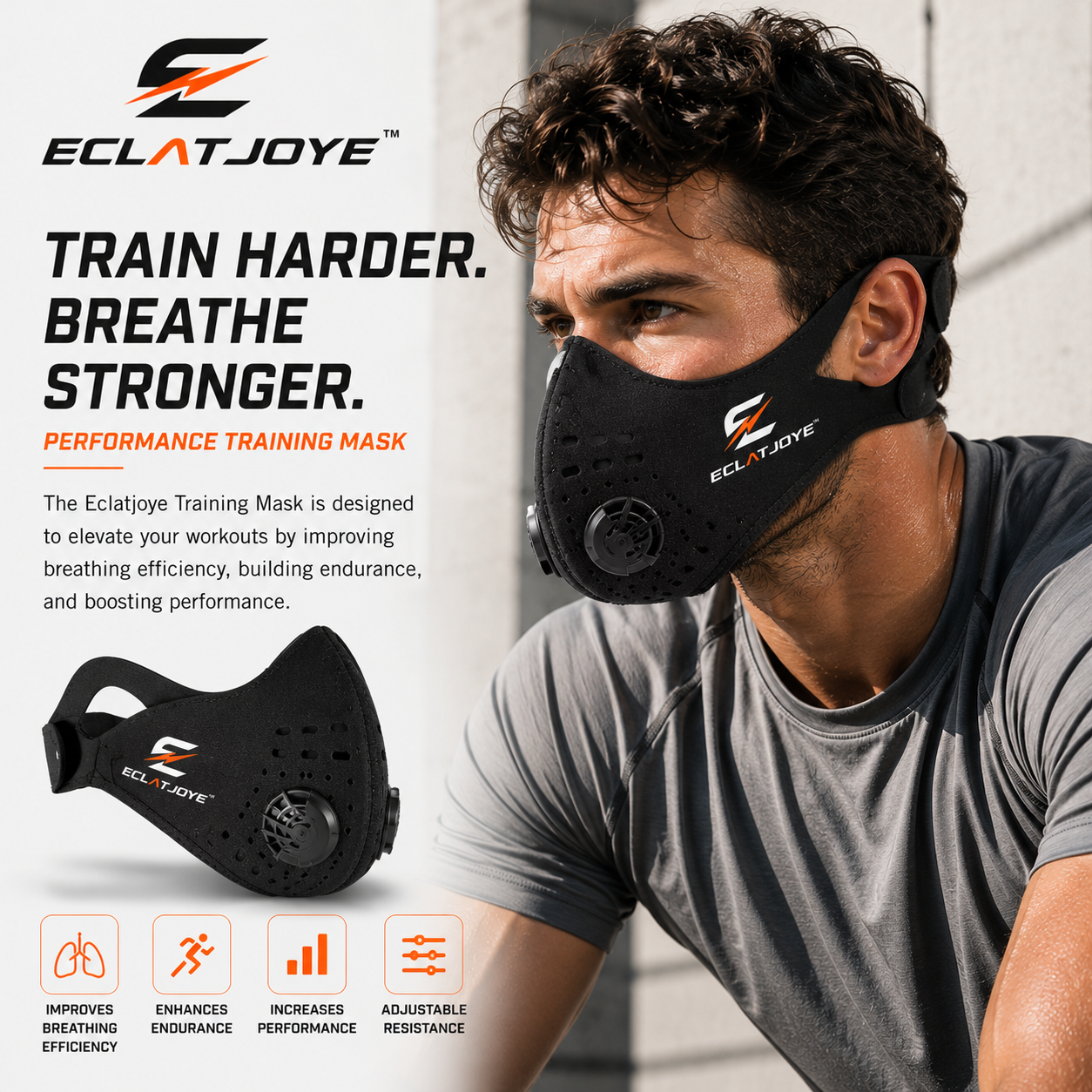 ECLATJOYE™ AeroPulse Performance Training Mask