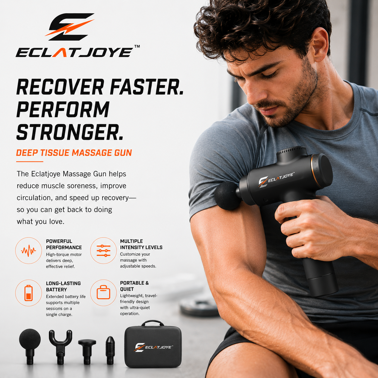ECLATJOYE™ HyperVolt Recovery Massager
